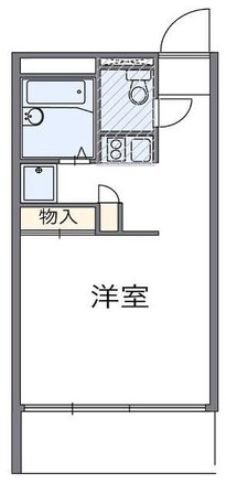 レオパレスねむの木　１２５７９の物件間取画像